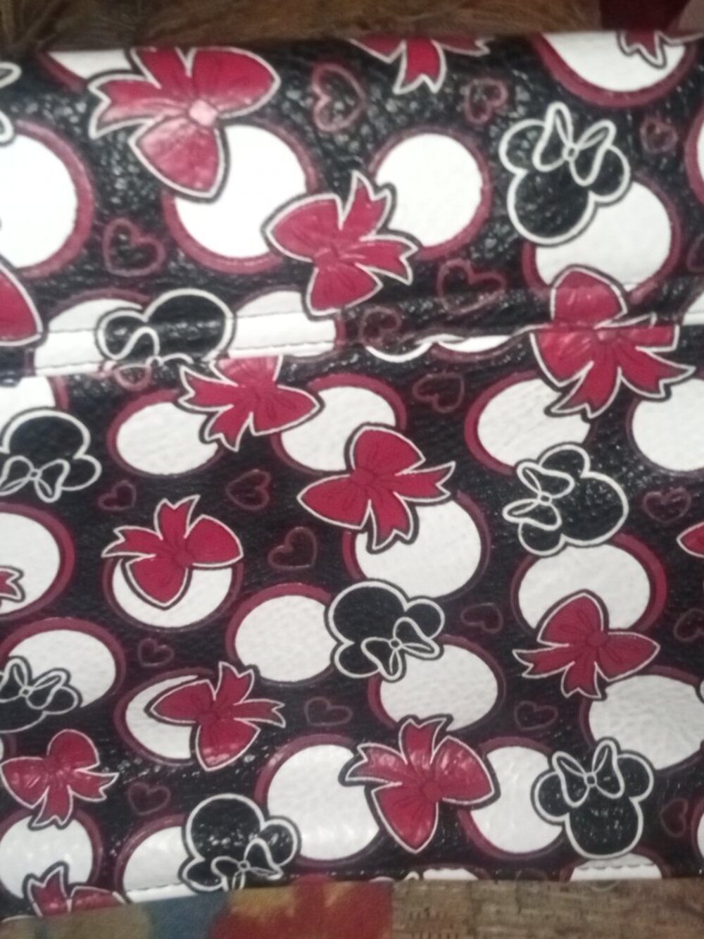 Disney Parks Minnie Mouse Messenger Crossbody Purse - Picture 3 of 10